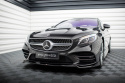 Front Splitter V.1 Mercedes-Benz S-Klass Coupe AMG-Line C217 Facelift 2017-2020 Maxton Design