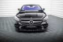 Front Splitter V.2 Mercedes-Benz S-Klass Coupe AMG-Line C217 Facelift 2017-2020 Maxton Design