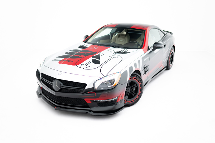 Mercedes-Benz SL 63 AMG R231 2012-2016 Front Splitter V.2 Maxton Design in the group Select car model / Mercedes Benz / SL-Class 12-20 (R231) at DDESIGN Scandinavia AB (ME-SL-R231-63-FD2G)