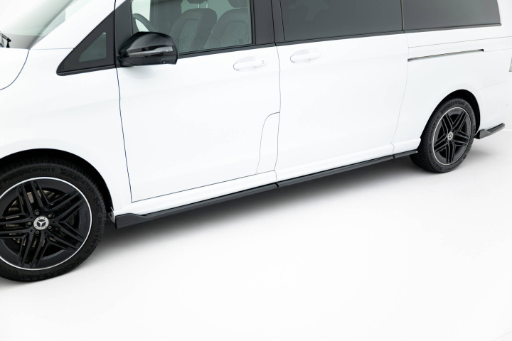 Mercedes-Benz V-Class Extra Long AMG-Line W447 2016-2024 Side Skirts Diffusers V.2 Maxton Design in the group Select car model / Mercedes Benz / Vito-Viano 14+ (W447) / Styling at DDESIGN Scandinavia AB (ME-V447F2AMGLINEXLSD1ABCG)