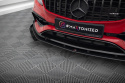 Mercedes-Benz A 45 AMG Aero W176 Facelift 2015-2018 Street Pro Front Splitter + Flaps Maxton Design