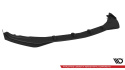 Mercedes-Benz A AMG-Line W176 Facelift 2015-2018 Street Pro Front Splitter + Flaps Black-Red + Gloss Flaps Maxton Design