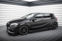 Street Pro Side Skirts Diffusers + Flaps Mercedes-Benz A AMG-Line W176 Facelift Maxton Design