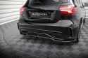 Central Rear Splitter (with vertical bars) Mercedes-Benz A AMG-Line W176 Facelif Maxton Design
