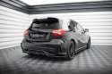 Central Rear Splitter (with vertical bars) Mercedes-Benz A AMG-Line W176 Facelif Maxton Design
