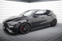 Mercedes-AMG A35 W177 Facelift 2023- Street Pro Side Skirts Diffusers Black-Red Maxton Design