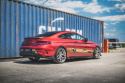 Mercedes-AMG C43 Coupe C205 2014-2018 Street Pro Rear Diffuser Black-Red Maxton Design