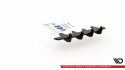 Mercedes-AMG C43 Coupe C205 2014-2018 Street Pro Rear Diffuser Black-Red Maxton Design