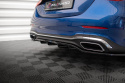 Central Rear Splitter (with vertical bars) Mercedes-Benz C AMG-Line W206 Maxton Design