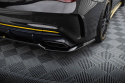 Central Rear Splitter (With Vertical Bars) Mercedes-Amg Cla 45 C117 Facelift Maxton Design