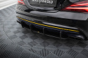 Mercedes-AMG CLA 45 C117 Facelift 2017-2019 Street Pro Rear Diffuser Red Maxton Design