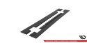 Mercedes-AMG CLA 45 C117 Facelift 2017-2019 Street Pro Side Skirts Diffusers Black-Red Maxton Design
