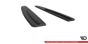 Mercedes-AMG CLA 45 C117 Facelift 2017-2019 Street Pro Rear Side Splitters Black-Red Maxton Design