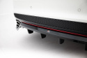 Mercedes-Benz CLA AMG-Line C117 2013-2017 Rear Splitter (with vertical bars) Maxton Design