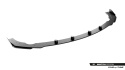 Mercedes-AMG CLE 53 Aero C236 2023- Street Pro Front Splitter + Flaps Black-Red + Gloss Flaps Maxton Design