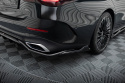 Mercedes-Benz E-Klass AMG-Line W214 2023+ Central Rear Splitter (With Vertical Bars) V.1 Maxton Design