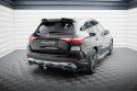 Central Rear Splitter (with Vertical Bars) Mercedes-Benz GLC AMG-Line X254 2022+ Maxton Design