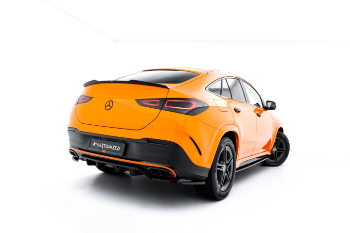 Mercedes-Benz GLE Coupe AMG-Line C167 / C167 Facelift 2019-2023 Rear Splitter (with vertical bars) V.2 Maxton Design in the group Select car model / Mercedes Benz / GLE-Class 19+ (W167) at DDESIGN Scandinavia AB (MEGLEC167AMGLINERD3GRD4G)