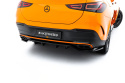 Mercedes-Benz GLE Coupe AMG-Line C167 / C167 Facelift 2019-2023 Rear Splitter (with vertical bars) V.2 Maxton Design