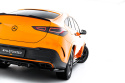 Mercedes-Benz GLE Coupe AMG-Line C167 / C167 Facelift 2019-2023 Rear Splitter (with vertical bars) V.2 Maxton Design