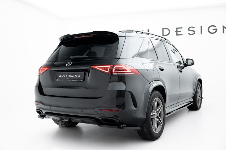 Central Rear Splitter (with vertical bars) Mercedes-Benz GLE SUV AMG-Line W167 Maxton Design in the group Select car model / Mercedes Benz / GLE-Class 19+ (W167) at DDESIGN Scandinavia AB (MEGLEX167AMGLINERD1GRD2G)