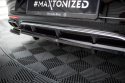 Central Rear Splitter (with vertical bars) Mercedes-Benz S-Klass Coupe AMG-Line C217 Facelift 2017-2020 Maxton Design