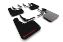 Rally Armor 24-26 Hyundai Kona N Line Black UR Mud Flap - Red Logo