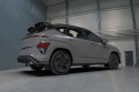Rally Armor 24-26 Hyundai Kona N Line Black UR Mud Flap - Red Logo