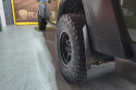 Rally Armor 19-26 Jeep JT Gladiator (Mojave/Rubicon) Black Mud Flap w/Army Green Logo