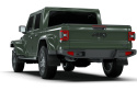 Rally Armor 19-26 Jeep JT Gladiator (Mojave/Rubicon) Black Mud Flap w/Grey Logo
