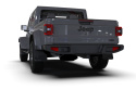 Rally Armor 19-26 Jeep JT Gladiator (Mojave/Rubicon) Black Mud Flap w/Grey Logo