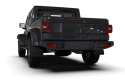 Rally Armor 19-26 Jeep JT Gladiator (Mojave/Rubicon) Black Mud Flap w/Grey Logo