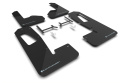 Rally Armor 22-26 Rivian R1S Black UR Mud Flap w/Light Blue Logo