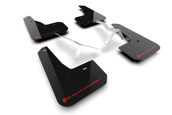 Rally Armor 23-25 Acura Integra A-Spec Black UR Mud Flap W/Red Logo (No Drilling Req.) in the group Select car model at DDESIGN Scandinavia AB (MF109-UR-BLK-RD)