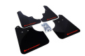 09-13 Forester UR Mud Flap Red Logo Rally Armor