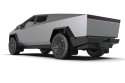Rally Armor 24-26 Tesla Cybertruck Black UR Mud Flap Metallic Black Logo