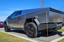 Rally Armor 24-26 Tesla Cybertruck Black UR Mud Flap White Logo