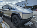 Rally Armor 24-26 Tesla Cybertruck Black UR Mud Flap White Logo