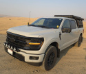 Rally Armor 21-26 Ford F-150 (Excl. Raptor) Black UR Mud Flap w/White Logo