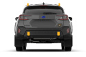 Rally Armor 24-26 Subaru Crosstrek (Wilderness Only) Black UR Mud Flap W/Grey Logo-No Drilling Req