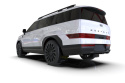 Rally Armor 24-26 Hyundai Santa Fe Black Mud Flap w/White Logo