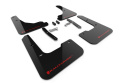 Rally Armor 24-26 Hyundai Elantra Black Mud Flap Red Logo