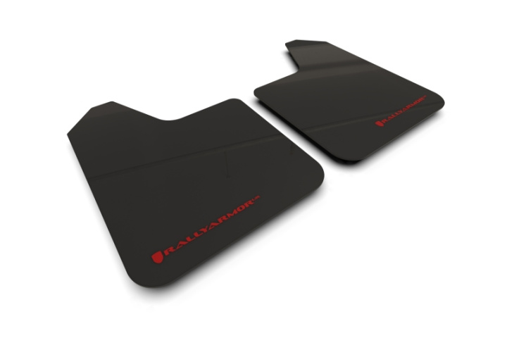 Rally Armor Universal UR Black Mud Flap Red Logo - Pair in the group Select car model at DDESIGN Scandinavia AB (MF12-UR-BLK-RD-LRT)