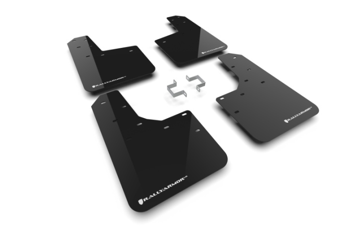 Rally Armor 23-26 Ford Ranger Raptor Black UR Mud Flap White Logo in the group Select car model at DDESIGN Scandinavia AB (MF123-UR-BLK-WH)