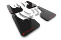 Rally Armor 25-26 Hyundai Tucson ICE XRT Black UR Mud Flap - Red Logo