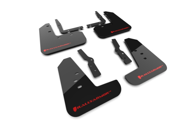 Rally Armor 24-26 Ford Mustang Black UR Mud Flap w/ Red Logo in the group Select car model at DDESIGN Scandinavia AB (MF126-UR-BLK-RD)