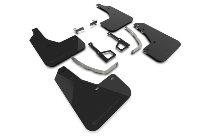 Rally Armor 25-26 Hyundai Ioniq 5 XRT Black Mud Flap Metallic Black Logo in the group Select car model at DDESIGN Scandinavia AB (MF127-UR-BLK-MBK)