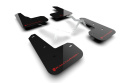 Rally Armor 23-26 Acura Integra Type S Black Mud Flap w/White Logo