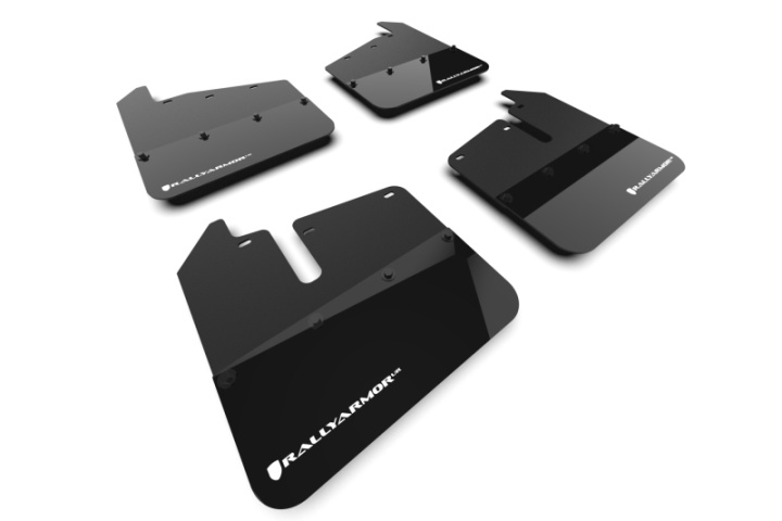 Rally Armor 20-26 GMC Sierra 2500/3500 HD Denali Black Mud Flap w/White Logo in the group Select car model at DDESIGN Scandinavia AB (MF131-BLK-WH)