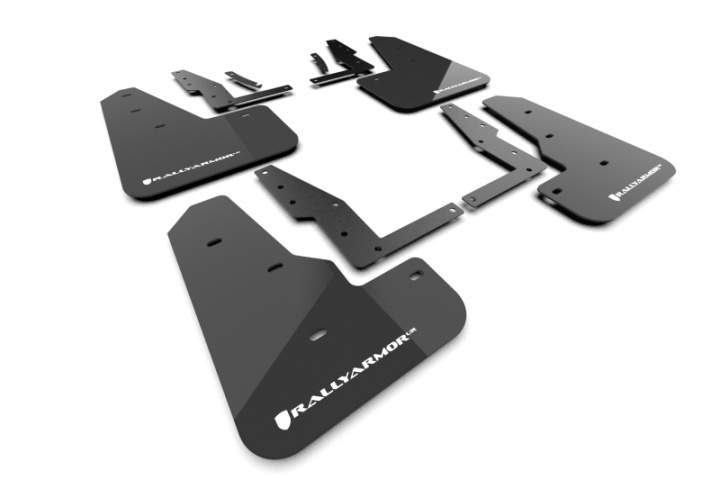 Rally Armor 22-26 22-26 Ford Maverick Black UR Mud Flaps White Logo in the group Select car model at DDESIGN Scandinavia AB (MF145-UR-BLK-WH)